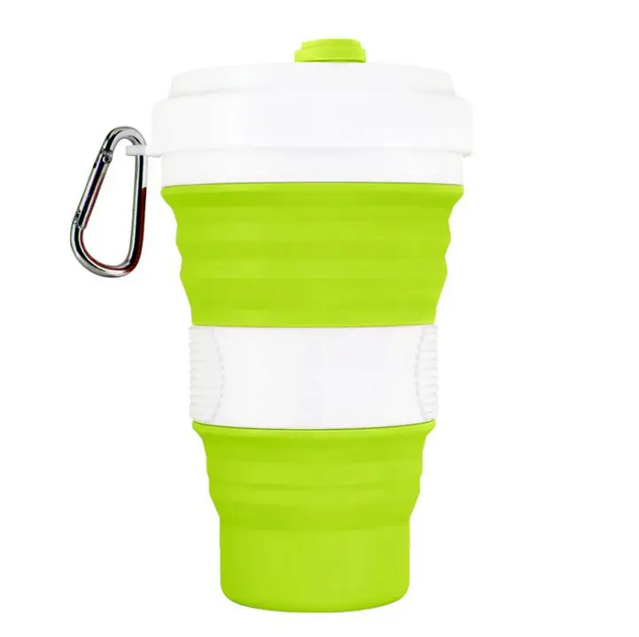Customize folding reusable travel foldable silicone coffee cup set, Green ,red ,yellow ,blue and customized 
Customize folding reusable travel foldable silicone coffee cup set, Green ,red ,yellow ,blue and customized