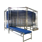 stainless steel floor standing air cooler ,bread hamburger toast spiral cooling