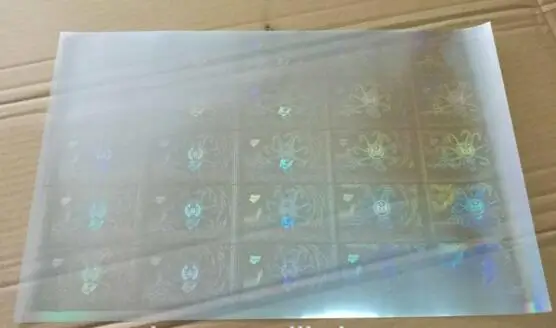 Own logo print anti tamper hologram id card printer ribbons