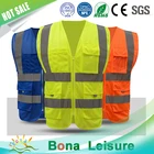 New design customizable mesh safety reflective vest with high visibility