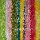 100% polyester curly plush fabric for garment