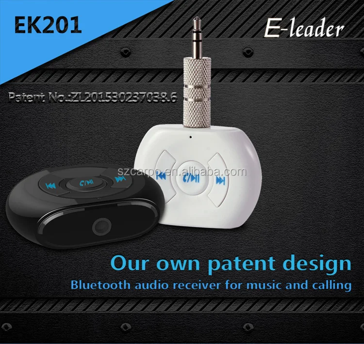 factory hotsale Hands-free rechargeable wireless adapter with microphone for car audio - ANKUX.COM