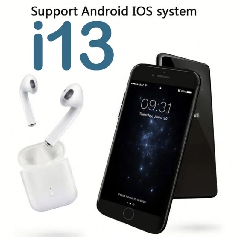 I13 Tws The Latest Earphone Phone Headfree Earphone Mic
I13 Tws The Latest Earphone Phone Headfree Earphone Mic