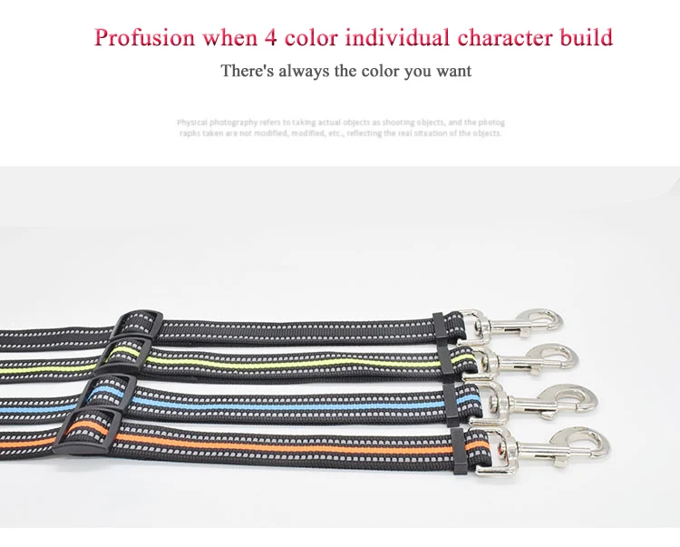 Nylon soft breathable training pet dog leash