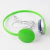 Colorful Mini Sport MP3 Wired Headphone for Girls
