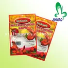 3 side sealed for spice packaging plastic pouch