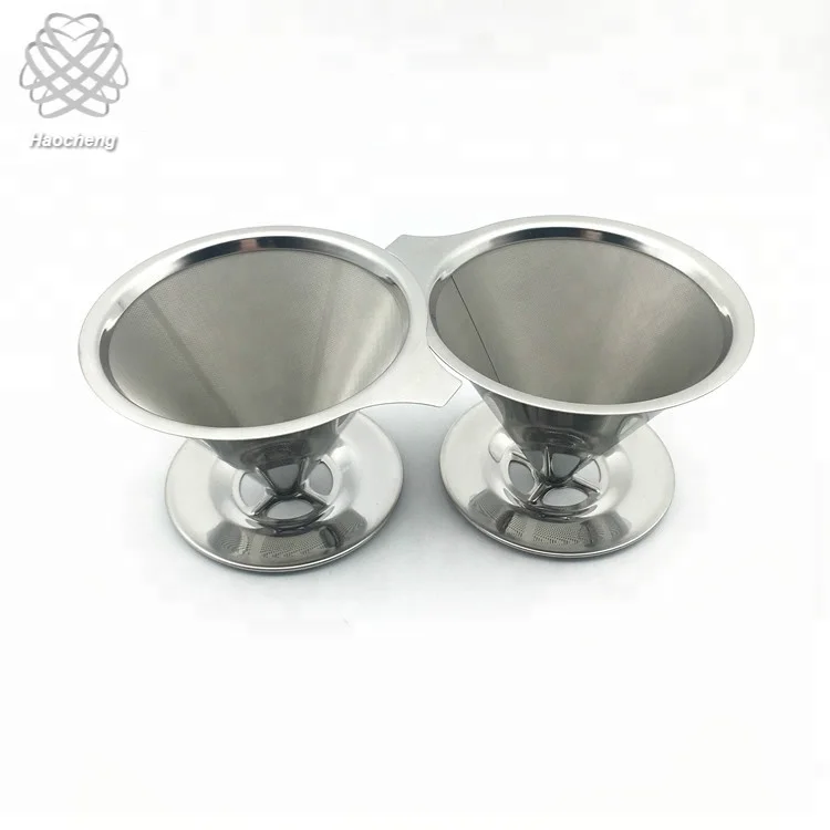 6 8 Cups 304 Stainless Steel metal Cone Coffee dripper Filter for Home Brewing, Silver/gold
6 8 Cups 304 Stainless Steel metal Cone Coffee dripper Filter for Home Brewing, Silver/gold