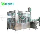 Fully automatic plastic bottle filler/beverage filler