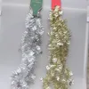 Christmas tinsel garland wholesale Snowflake tinsel