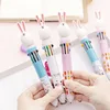 Sales promotion Cute Rabbit Cartoon 10 Colors Ballpoint Pen School Office Supply Stationery Funny Colorful Refill Pens