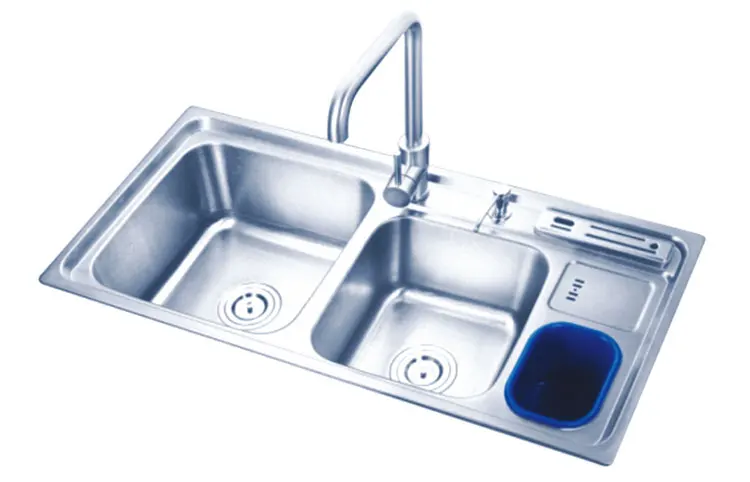 Chinese Factory Direct Stainless Steel 3 Bowls Kitchen Sink Pakistan