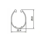 Window shade spring roller blind kits component and accessory bottom rail
