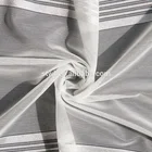 Factory custom different width striped strong stretch fabric for dree vest sexy underwear