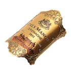 Hot Selling Custom Embossed Private Brand Wine Bottle Metal Label