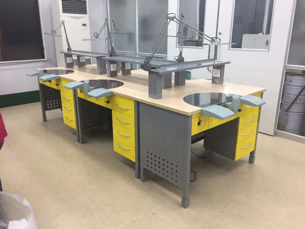 Jga3s Ce Certificate Dental Laboratory Work Bench School Lab Furniture With Factory Price Buy