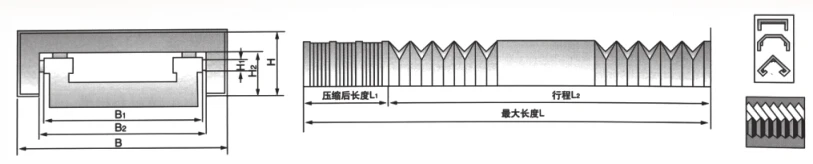 cncマシン高品質伸縮ベローズカバー仕入れ・メーカー・工場