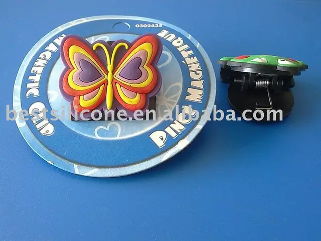 promotional gift-soft pvc clip(paper clip or memo clip)