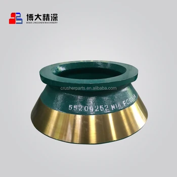high wear resistance parts cone liner apply to nordberg HP400 Cone Crusher