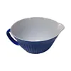 High quality custom design melamine plastic mixing bowl with handle