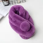 autumn and Winter women's acrylic rabbit fur scarf
