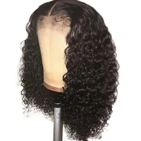 

Highknight Wholesale Glueless Kinky Curly Brazilian Virgin Human Hair 13*6 Lace Front Wig With Baby Hair Wigs