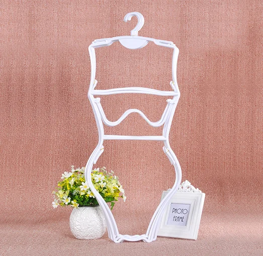 Ruilng practical white plastic swimsuit display stand hanger for swimwear 
Ruilng practical white plastic swimsuit display stand hanger for swimwear
