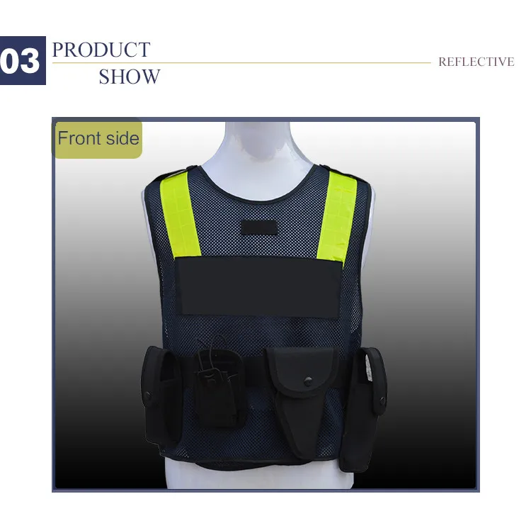 factory safety clothing reflective vest construction