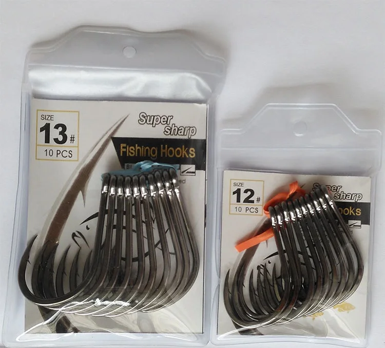 Robben 10pcs/bag heavy tuna iron plate hook Sturgeon herring hook china fishing hooks Fishing tool accessories, Black
Robben 10pcs/bag heavy tuna iron plate hook Sturgeon herring hook china fishing hooks Fishing tool accessories, Black