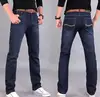 Western new boys pants high quality winter warm stright casual men jeans