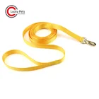 Metal clip polyester dog leashes pets training products leashes wholesale china