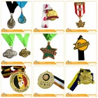 China supplier professional souvenir craft custom metal sport medals and trophies