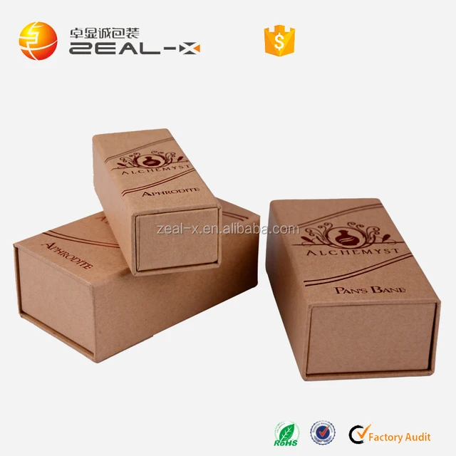 custom print rigid kraft cardboard box bar packing box gift box