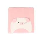 Hot sale Super Soft Embroidery Cartoon Pig And Bear Seat Cushion 3D Cartoon Shaped Car pillow Outdoor Cushion