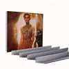 50mm 65mm two sided used light box frame aluminum profile tension fabric display frame