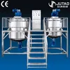 Stainless steel jacketed stirred tank reactor