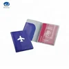 Factory Plastic passport cover, PVC passport holder wallet for travel agency promotion