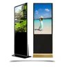 360 degree indoor LED touch screen vertical rotating advertising digital signage panel with solution