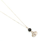 Lava Bead Essential Oil Diffuser Necklace,Lava Stone Necklaces Essential Pendant Aromatherapy Jewelry