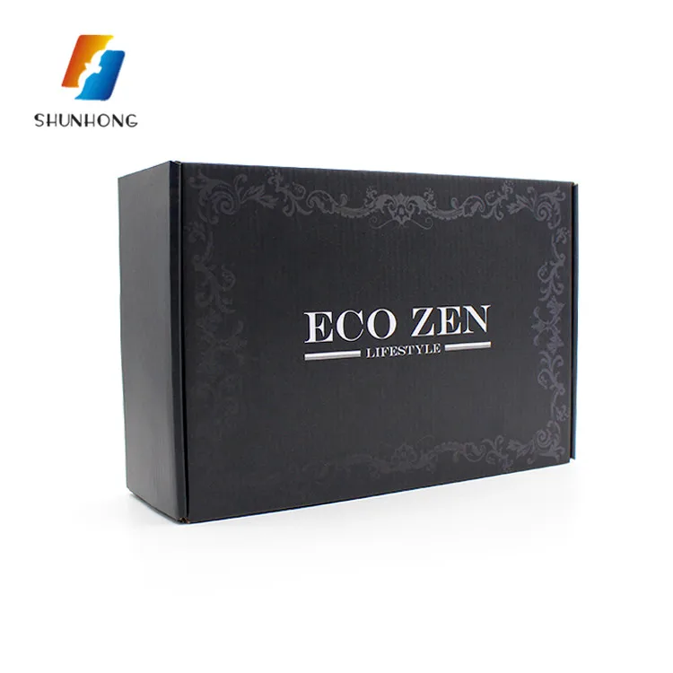 cheap black gift packing shoe paper display cardboard corrugated