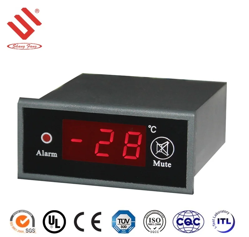 alarm industrial refrigerator digital temperature meter thermometer