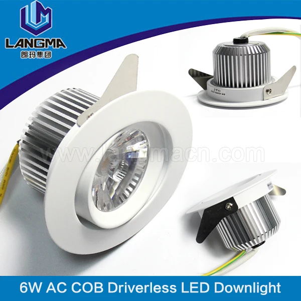 china cob led recessed ceiling light