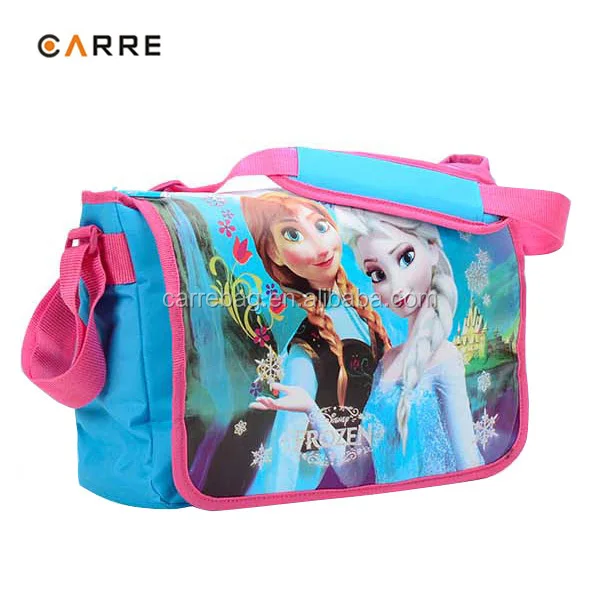 Cute Cartoon Frozen School Kids Messenger Bag for Girls