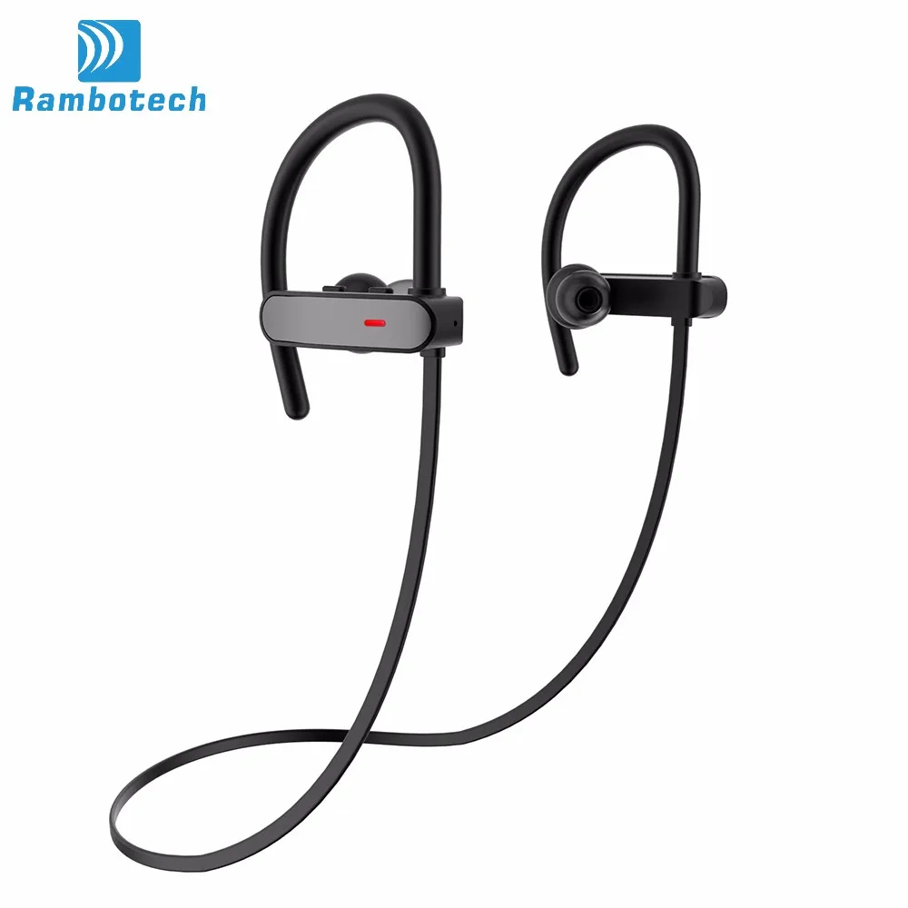 2018 amazon hot sales bluetooth 4.0 hands free wireless headset earphone bass for sport RU10 - ANKUX.COM