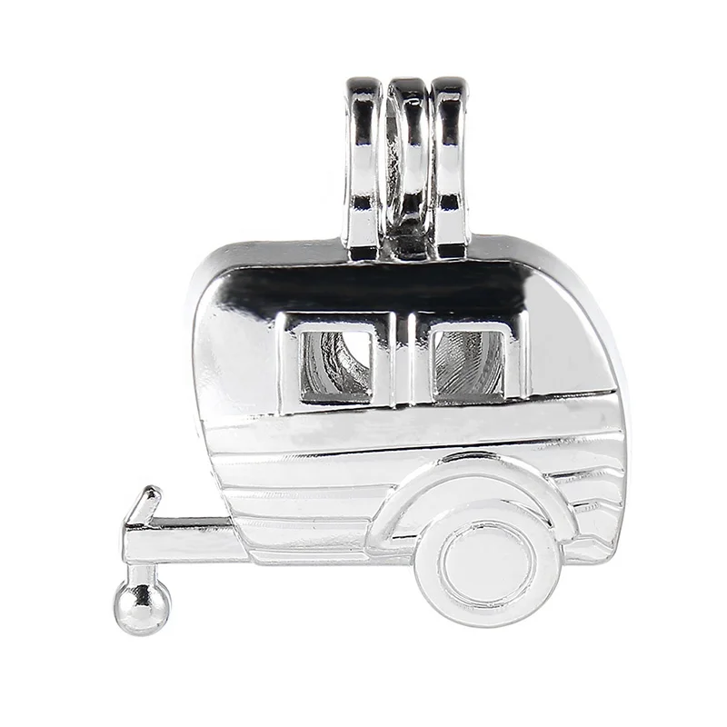 Creative Silver Bus Pearl Cage Pendant DIY Essential Oil Diffuser Locket Necklace For Unisex Jewelry Accessory, Antique silver
Creative Silver Bus Pearl Cage Pendant DIY Essential Oil Diffuser Locket Necklace For Unisex Jewelry Accessory, Antique silver