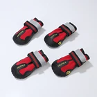 Customize Embroid Logo Breathable Waterproof Pet Dog Shoes