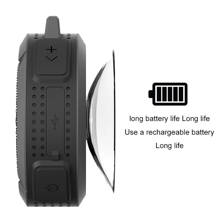 Amazon 2019 Trending Products Wireless Car Bluetooth Speaker Outdoor Sport Portable C6 Waterproof shower Speakerwith suction cup - ANKUX.COM