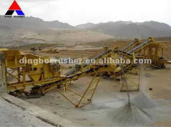 50-80 tph jaw crusher plant fixed crushing site stone crusher