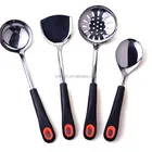 Attractive and durable black handle housewares kitchenware