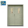 Galvanized Steel Various Colors Commercial Fire Rated Double Doors 76 x 82/ Low Fire Door Costs