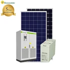 Storage Solar Power 50kw 80kw 100kw 120kw Energy Systems Solution with Batteries